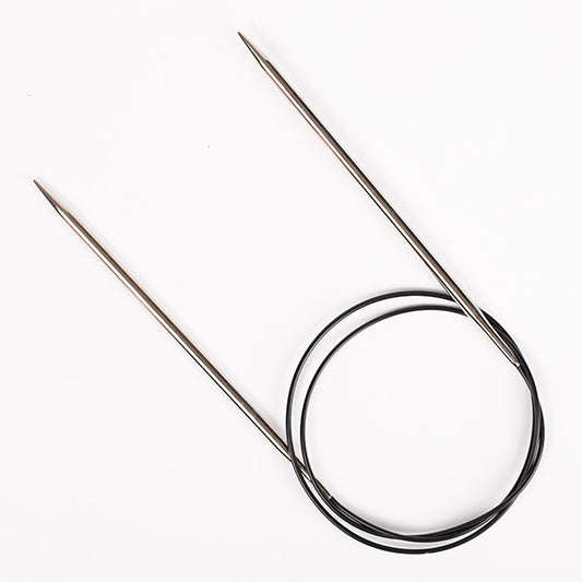 DROPS Brass circular needle, length 40cm , 60, 80 cm, sizes 2.00mm  - 10. 0 mm