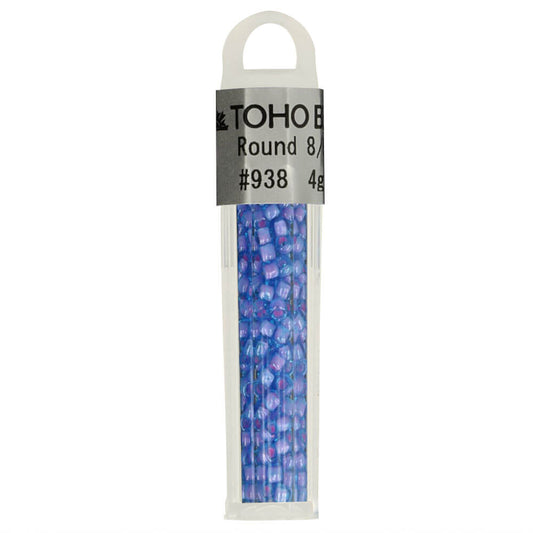 Toho Glass beads round 8-0 - 6x4g - 0938