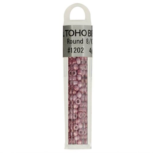 Toho Glass beads round 8-0 - 6x4g - 1202