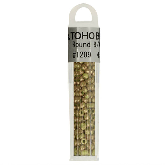 Toho Glass beads round 8-0 - 6x4g - 1209