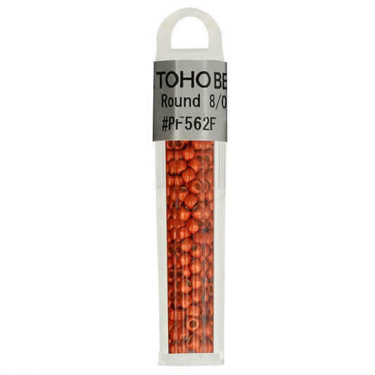 Toho Glass beads round 8-0 - 6x4g - PF562F